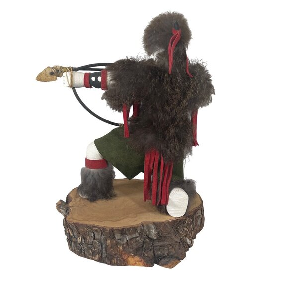 Buffalo Warrior by Brenda Juan 12 in Kachina Doll - Picture 2 of 7